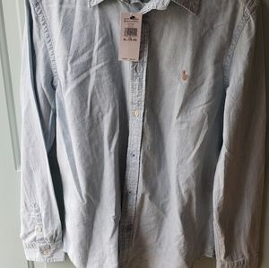 Button down Ralph Lauren long sleeve shirt